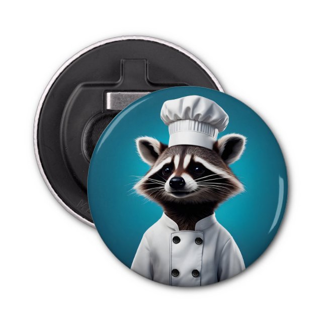 Abrebotellas Chef Raccoon (Anverso)