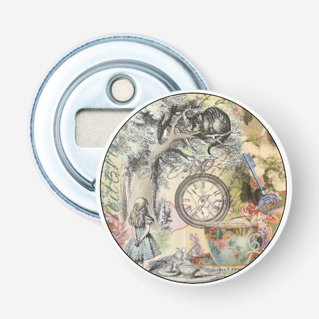 Abrebotellas Cheshire Cat Alice Wonderland Classic (Anverso)