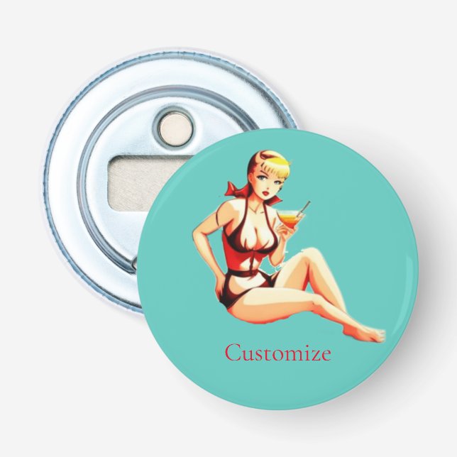 Abrebotellas Chica de Bikini Thunder_Cove (Anverso)