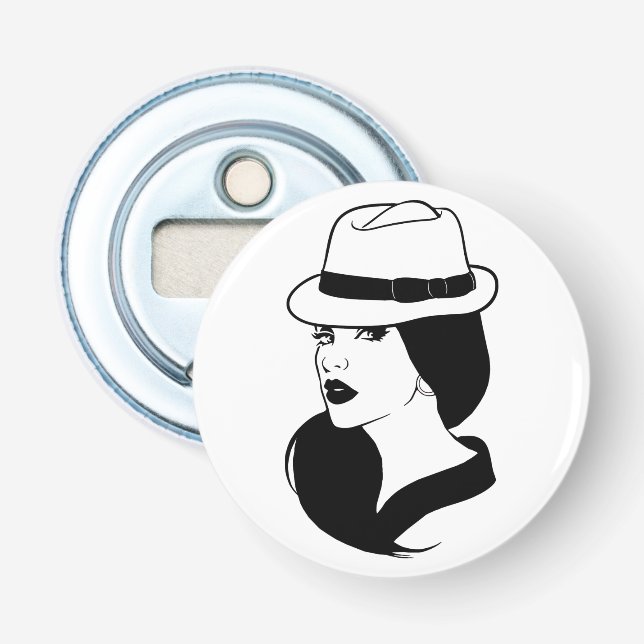 Abrebotellas Chica Latina Chola Mexicana Las Mujeres Se Enfrent (Anverso)