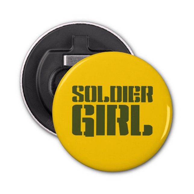 ABREBOTELLAS CHICA SOLDIER (Anverso)