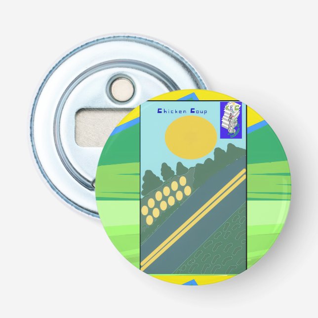 Abrebotellas Chicken Coup  (Anverso)