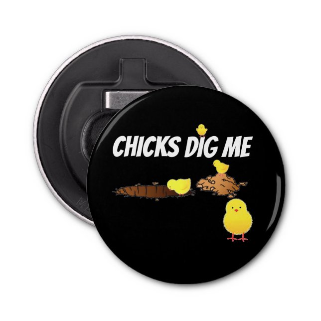 ABREBOTELLAS CHICKS ME DIBUJAN (Anverso)