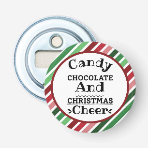 Abrebotellas Chocolate con caramelos y Navidades vitorean