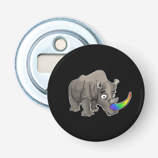 Abrebotellas Chubby Unicorn Rhino gracioso animal adorable