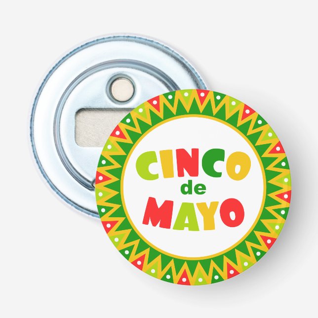 Abrebotellas Cinco de Mayo (Anverso)