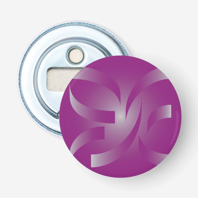 Abrebotellas Cintas magenta (Anverso)