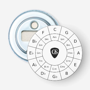 Abrebotellas Círculo De Cincuenta - Botella gráfica De La Teorí