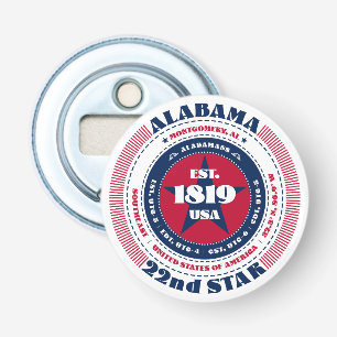 Abrebotellas Círculo de información del estado de Alabama