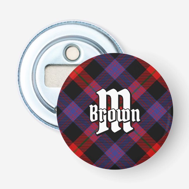 Abrebotellas Clan Brown Tartan (Anverso)
