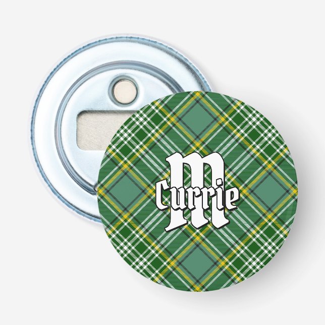 Abrebotellas Clan Currie Tartan (Anverso)