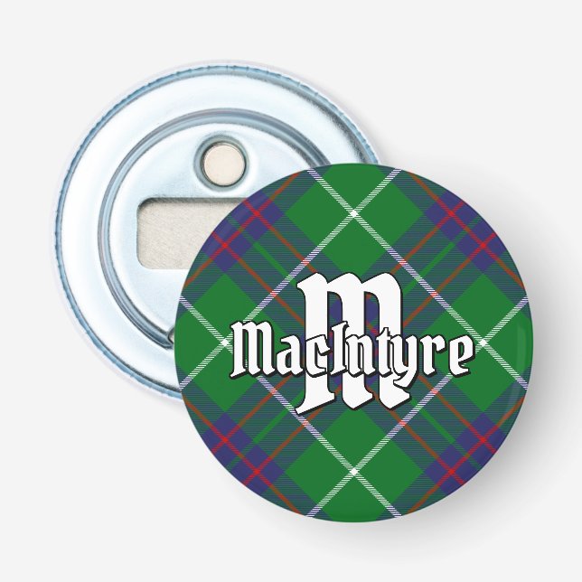 Abrebotellas Clan MacIntyre Tartan (Anverso)