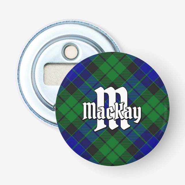 Abrebotellas Clan MacKay Tartan (Anverso)