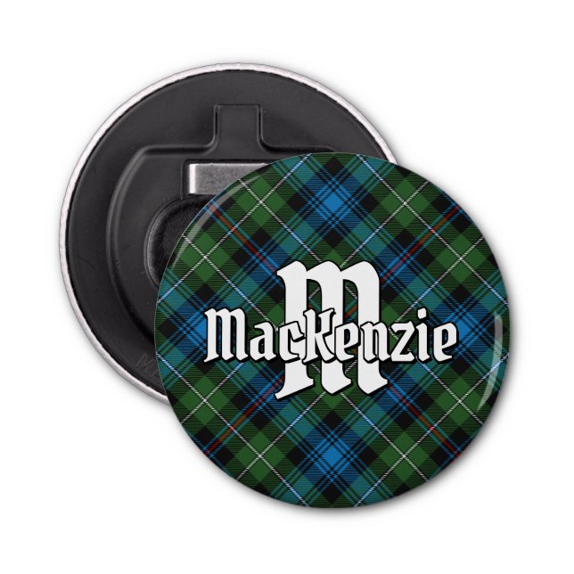 Abrebotellas Clan MacKenzie Tartan (Anverso)