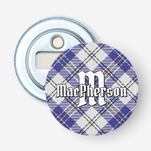Abrebotellas Clan MacPherson Blue Dress Tartán