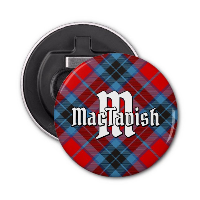 Abrebotellas Clan MacTavish Tartan (Anverso)