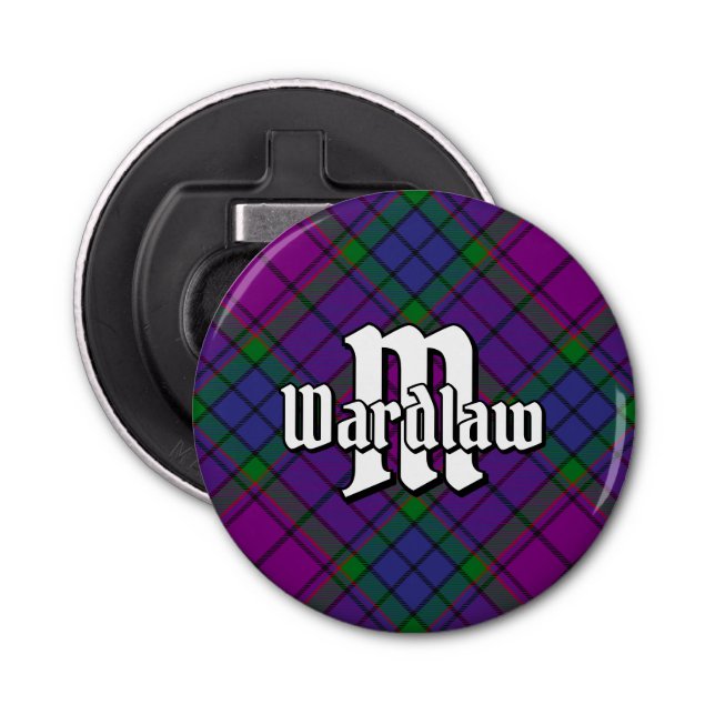 Abrebotellas Clan Wardlaw Tartan (Anverso)
