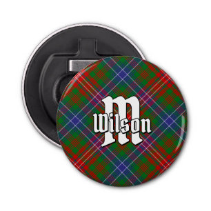 Abrebotellas Clan Wilson Modern Tartán