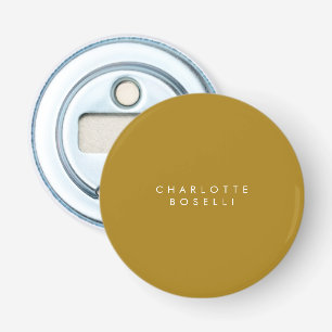 Abrebotellas Clásico Minimalista Color Oro Profesional