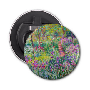 Abrebotellas Claude Monet - El jardín del Iris en Giverny