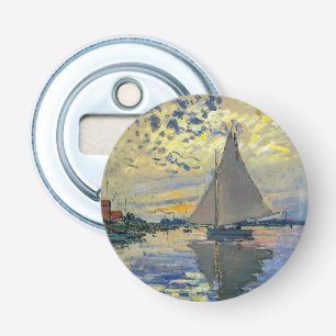 Abrebotellas Claude Monet - Velero en Le Petit-Gennevilliers