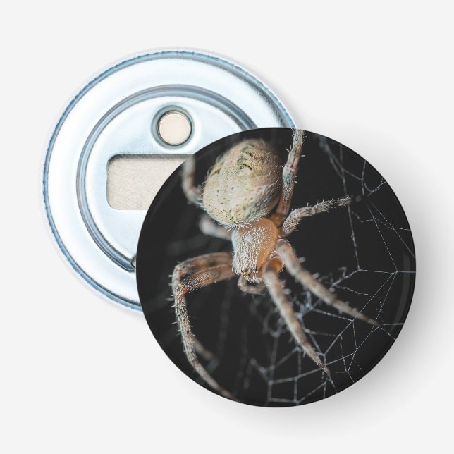 Abrebotellas Close-Wonder: La araña de los jardines europeos (Anverso)