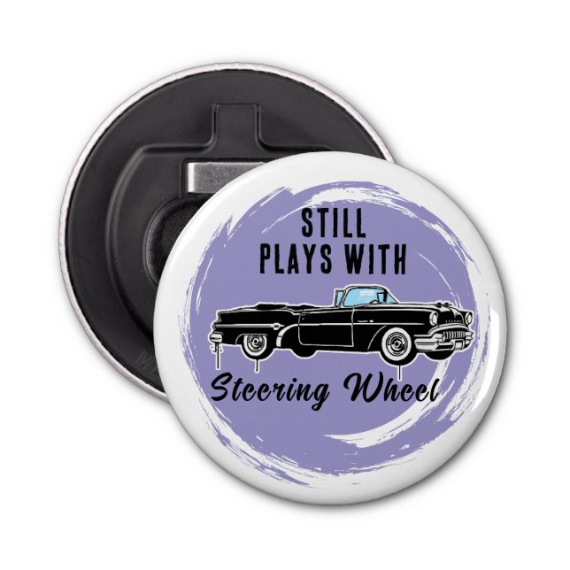 Abrebotellas coche vintage (Anverso)