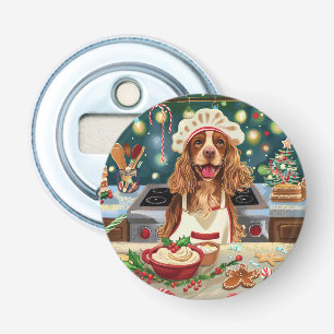 Abrebotellas Cocker Spaniel Repostería Navideña: Navidad Festiv