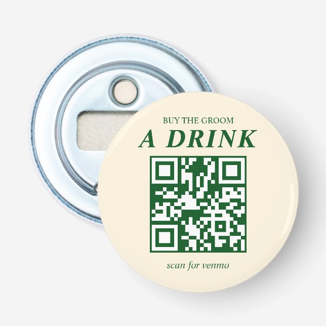 Abrebotellas Cóctel de Clásico de Solterón Compra Novio Una Beb (Anverso)