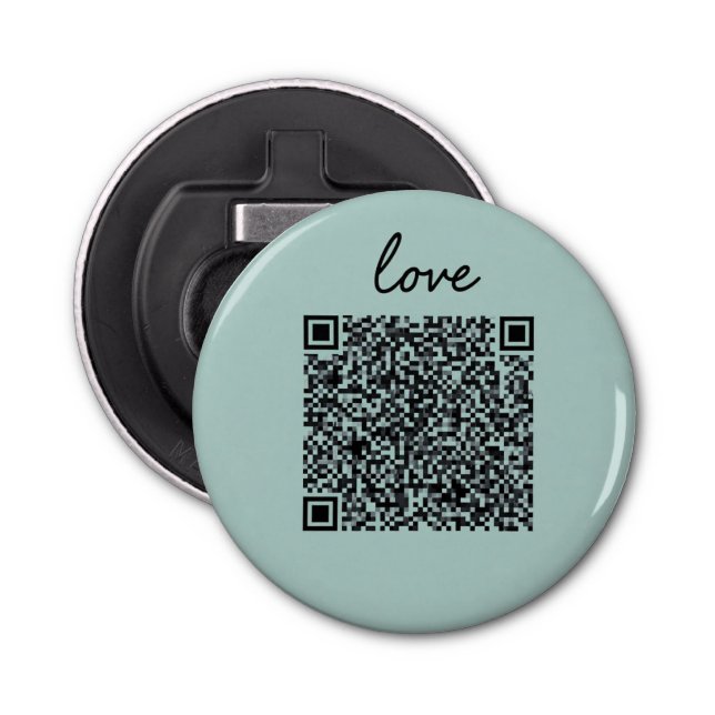 Abrebotellas Código QR de amor (Anverso)