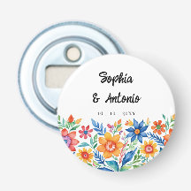 Colorido Boda de Fiesta Floral Mexicana