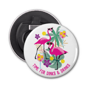 Abrebotellas Con texto Summer Pickleball 🤩 fiesta tropical