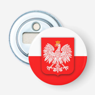 Abrebotellas Copa Mundial de Fútbol Bandera de Polonia 2022