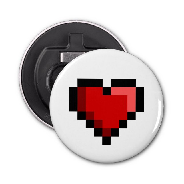 Abrebotellas Corazón de amor (Anverso)