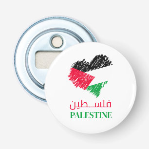 Abrebotellas Corazón de Palestina