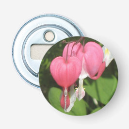 Abrebotellas Corazón sangrado floral - Apertura magnética del f