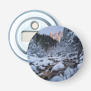 Abrebotellas Cordillera Geisler cubierta de nieve