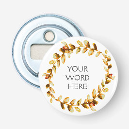 Abrebotellas Corona Botánica - Cáceres -