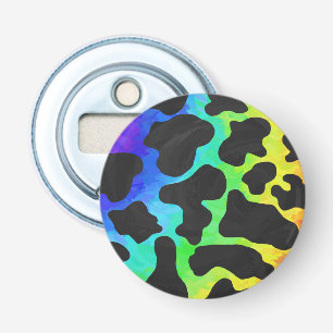 Abrebotellas Cosas negras y arcoiris de vaca