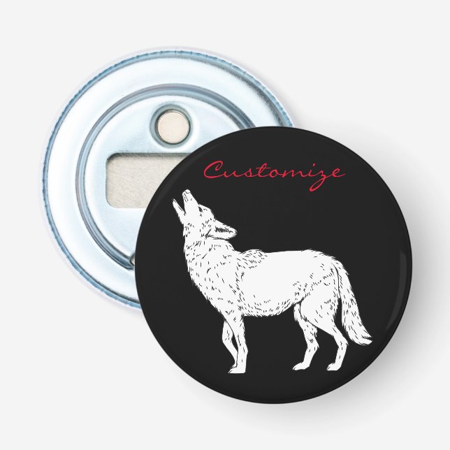 Abrebotellas Coyote Howling Thunder_Cove (Anverso)