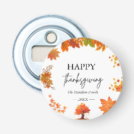 Abrebotellas Cozy Fall Thanksgiving Dinner Party