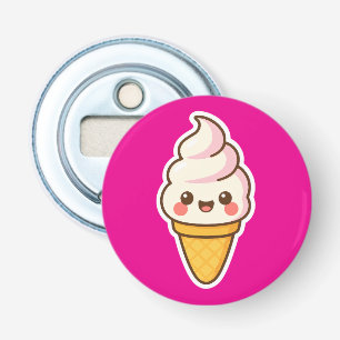 Abrebotellas Crema de hielo de Kawaii dulce