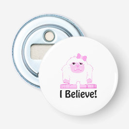 Abrebotellas Creo que el Personalizado Chica Yeti