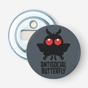 Abrebotellas Criptidazo de Mariposa Antisocial Mothman