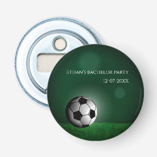 Abrebotellas Cumpleaños del Fútbol Verde / Partido del Soltero