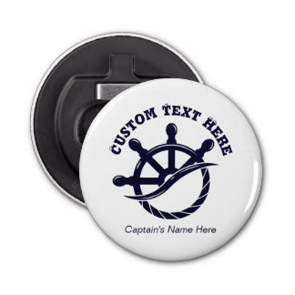 Abrebotellas Custom Captain Boat Nautical Gift