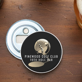 Abrebotellas Custom Golf BottleOpener,19thHole Sepia ver