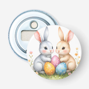 Abrebotellas Cute acuarela Abundantes de Pascua Felices Pascuas