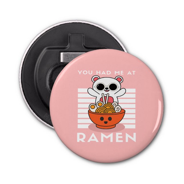 Abrebotellas Cute Kawaii Ramen (Anverso)