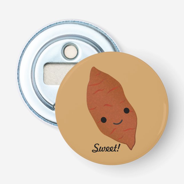 Abrebotellas Cute Kawaii Sweet Potato (Anverso)